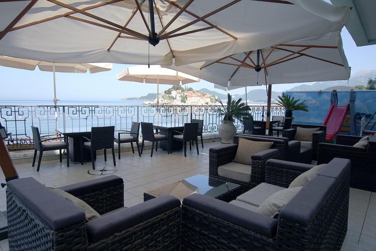 Ferienwohnung Studio Apartman Sveti Stefan Exterior foto