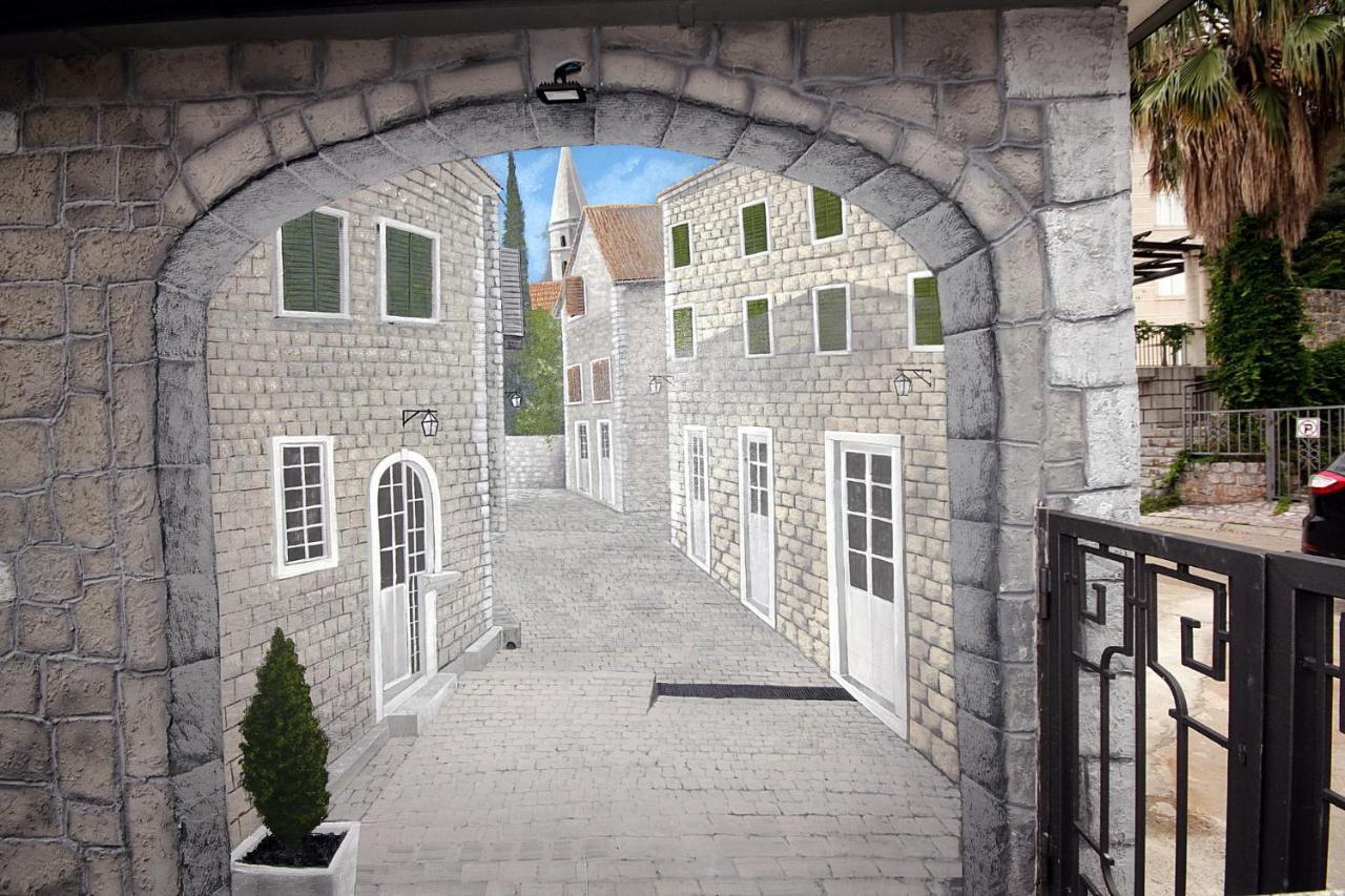 Ferienwohnung Studio Apartman Sveti Stefan Exterior foto