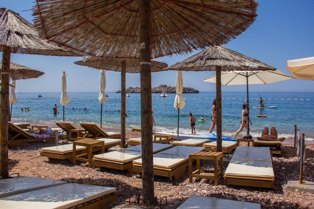 Ferienwohnung Studio Apartman Sveti Stefan Exterior foto
