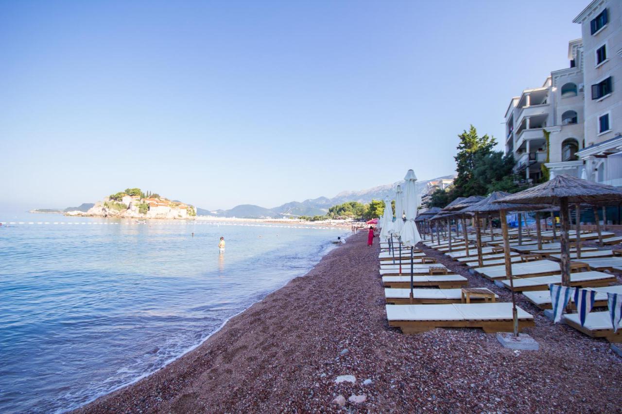 Ferienwohnung Studio Apartman Sveti Stefan Exterior foto